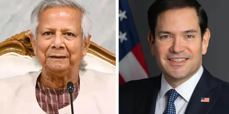 প্রধান উপদেষ্টার সাথে মার্কিন পররাষ্ট্রমন্ত্রীর ফোনালাপ