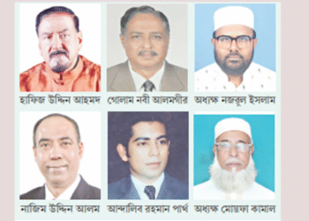 কেন্দ্রের দিকে চেয়ে বিএনপি নেতারা, প্রচারে জামায়াত