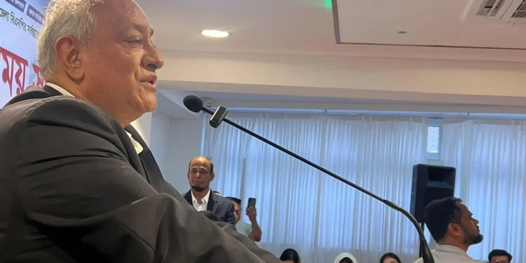 খালেদা জিয়াকে পাশের এক দেশ বিষ প্রয়োগে মেরে ফেলতে চেয়েছিল: লন্ডনে নাসের রহমান