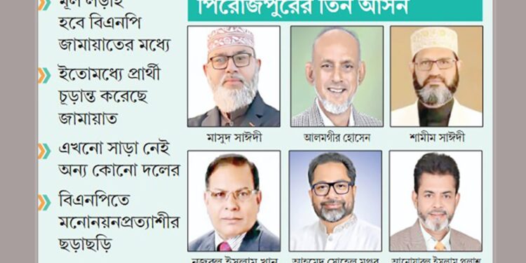 দুই আসনে শক্তিশালী প্রার্থী আল্লামা সাঈদীর পুত্রদ্বয়।