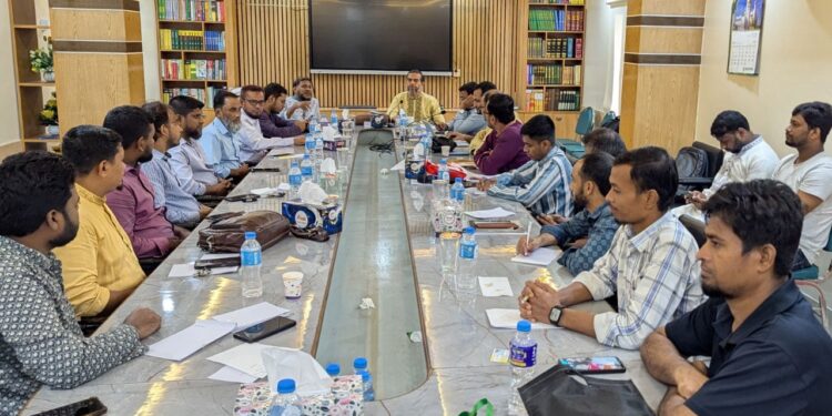 জামায়াতের প্রচার ও মিডিয়া উপকমিটির বৈঠক