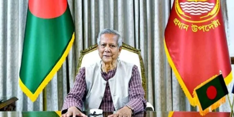 আজ জাতির উদ্দেশে প্রধান উপদেষ্টার ভাষণ