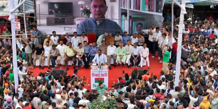 মতবিরোধ থাকবে, রাজনীতিবিদদের মুখ দেখাদেখি যেন বন্ধ না হয়: তারেক রহমান