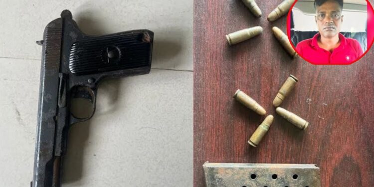 লুট হওয়া অস্ত্রসহ গ্রেপ্তার বিএনপি নেতা