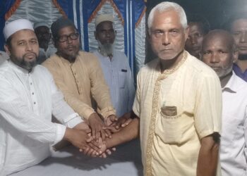কিশোরগঞ্জে জামায়াতে ইসলামীতে যোগ দিলেন ৪ হিন্দু ধর্মাবলম্বী
