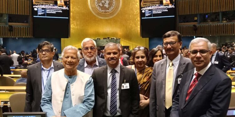 প্রধান উপদেষ্টা জাতিসংঘ সাধারণ পরিষদের উদ্বোধনী অধিবেশনে