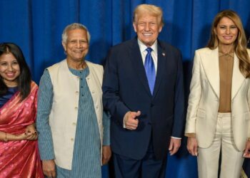 নিউইয়র্কে ট্রাম্পের আয়োজিত সংবর্ধনায় প্রধান উপদেষ্টা ড. মুহাম্মদ ইউনূস