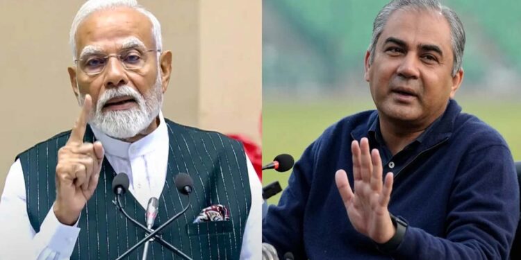 মোদি বললেন: ‘খেলার মাঠেও চলছে অপারেশন সিঁদুর’ — জবাবে পাল্টা মন্তব্য নাকভির