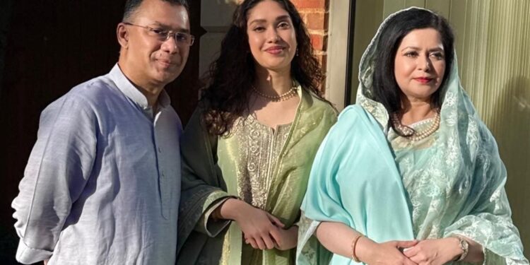 স্ত্রী-সন্তানকে ধন্যবাদ জানালেন তারেক রহমান