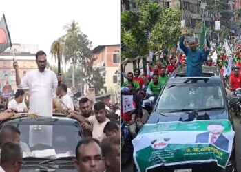 ভোটের প্রচার: উৎসবের আমেজ রাজধানীতে