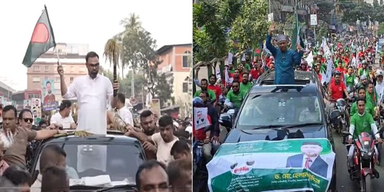 ভোটের প্রচার: উৎসবের আমেজ রাজধানীতে