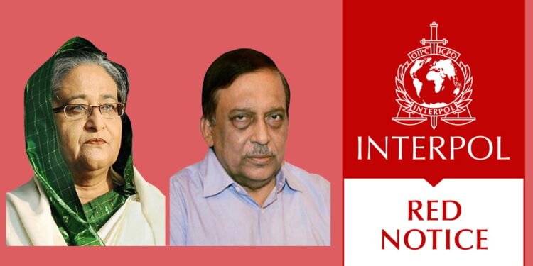 রেড নোটিশ জারির প্রক্রিয়া শুরু হাসিনা-কামালের বিরুদ্ধে