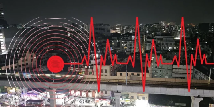 আবারও রাজধানীতে ভূমিকম্প অনুভূত