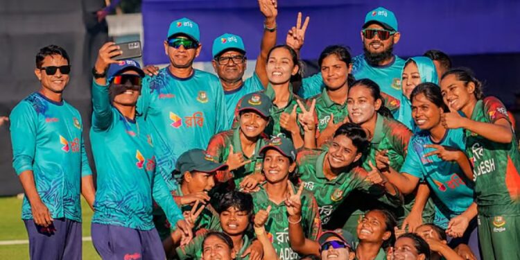 বাংলাদেশের মেয়েরা সিরিজ জিতল