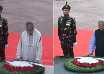 রাষ্ট্রপতি ও প্রধান উপদেষ্টার শ্রদ্ধা শহীদ বুদ্ধিজীবী স্মৃতিসৌধে