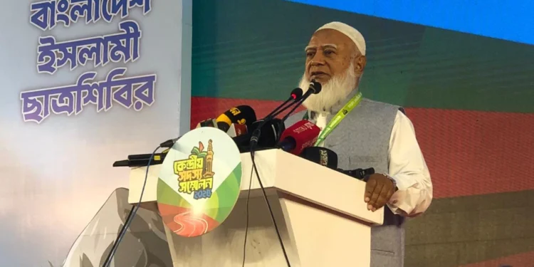 যুবকদের বেকার ভাতা নয়, তাদের হাতে কাজ তুলে দিতে চাই-জামায়াত আমীর