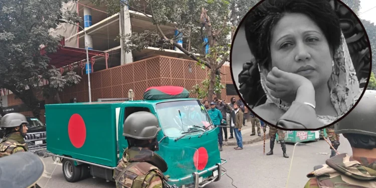 খালেদা জিয়া প্রথমবারের মতো ছেলের বাসায় , তবে নিথর দেহে