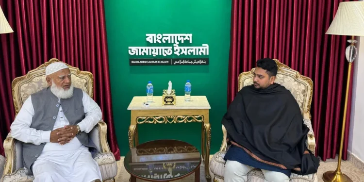 ডা. শফিকুর রহমানের সঙ্গে নাহিদ ইসলামের বৈঠক, নির্বাচন নিয়ে আলোচনা