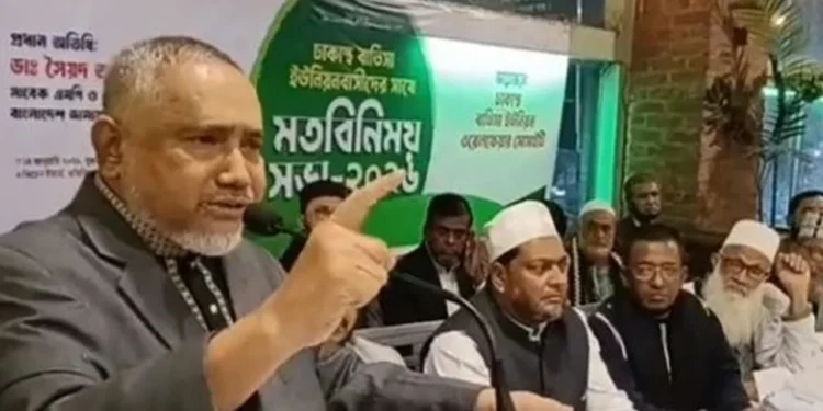 ন্যায় ও ইনসাফের পক্ষে ভোট চাইতে হবে: ডা. তাহের