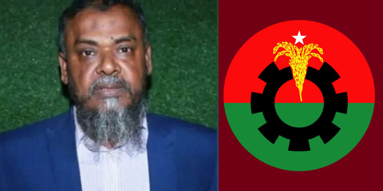 সিলেট জেলা বিএনপির নেতা সেনাবাহিনীর হাতে আটক