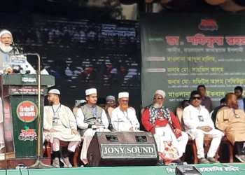 জনসমাবেশে জামায়াত আমির: উত্তরবঙ্গকে কৃষি শিল্পের রাজধানী হিসেবে গড়ে তুলতে চাই