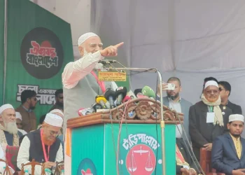 আমরা কারো লাল চোখকে ভয় করি না: জামায়াত আমির