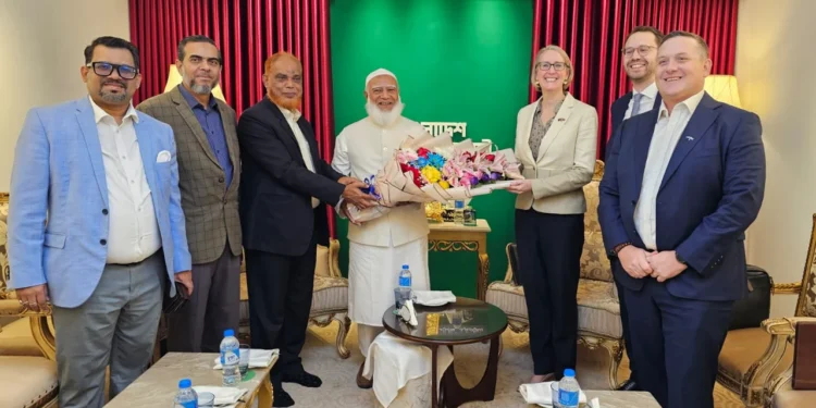 জামায়াত আমিরের সঙ্গে সাক্ষাৎ করলেন ব্রিটিশ হাইকমিশনার