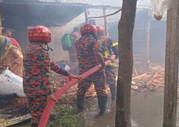 জামিনে বেরিয়েই বাদীর বাড়িতে অগ্নিসংযোগ ও হামলা, আহত ৭