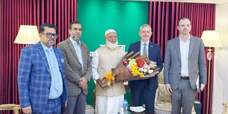 জামায়াত আমিরের সঙ্গে ইইউ রাষ্ট্রদূতের সৌজন্য সাক্ষাৎ