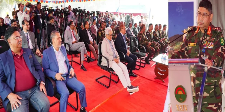 নাগরিকবান্ধব আচরণের মাধ্যমে নির্বাচনি দায়িত্ব পালনে গুরুত্বারোপ সেনাপ্রধানের