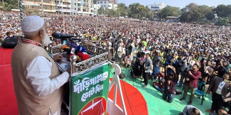 আজ ৫ নির্বাচনি জনসভায় যোগ দেবেন জামায়াত আমির