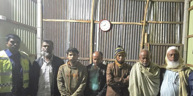 ধানের শীষের প্রার্থীর পক্ষে টাকা বিতরণের সময় মধ্যরাতে আটক, ছয়জনের কারাদণ্ড