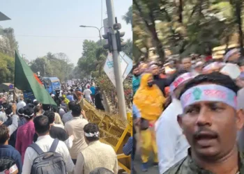 ৯ম পে-স্কেলের গেজেট দাবিতে যমুনা অভিমুখে সরকারি চাকরিজীবীরা