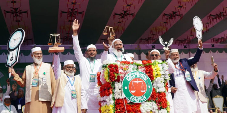 ১৩ তারিখ সূর্য উঠবে নতুন বাংলাদেশকে কাঁধে নিয়ে: জামায়াত আমির