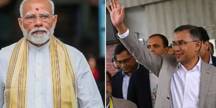 বিএনপির নিরঙ্কুশ বিজয়ে তারেক রহমানকে অভিনন্দন জানালেন মোদি