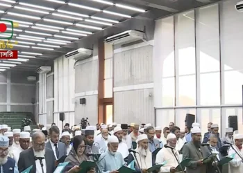 ডাঃ শফিকুর রহমানের নেতৃত্বে শপথ নিলেন জামায়াত জোটের এমপিরা