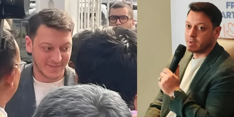 ঢাবি ক্যাম্পাসে মেসুত ওজিল ও এরদোয়ান পুত্র