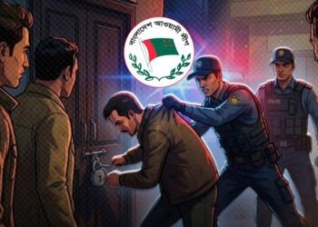 দলীয় অফিস খুলতে গিয়ে পুলিশের হাতে আটক হলেন আওয়ামী লীগের ৫ নেতা-কর্মী
