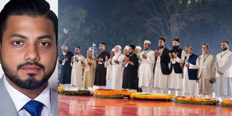 জামায়াতের শহীদ মিনারে শ্রদ্ধা: বিতর্ক না বাড়িয়ে ঐক্যের ডাক ইশরাক হোসেনের