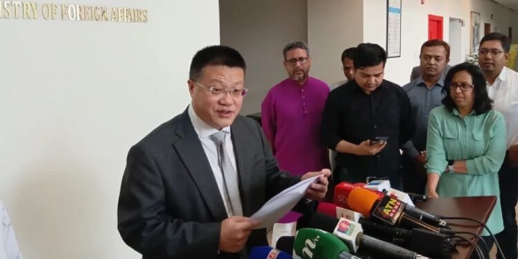 তিস্তা প্রকল্পের জন্য প্রস্তুত চীন, সরকার চাইলেই কাজ শুরু: চীনা রাষ্ট্রদূত