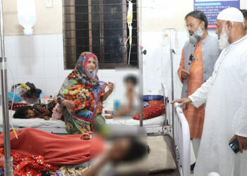 হালিশহর বিস্ফোরণ: দগ্ধদের দেখতে চমেকে জামায়াত নেতারা