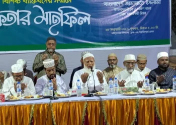 চাঁদাবাজি বন্ধ না হলে দেশব্যাপী শক্ত প্রতিরোধ গড়ে তুলবো: জামায়াত আমির