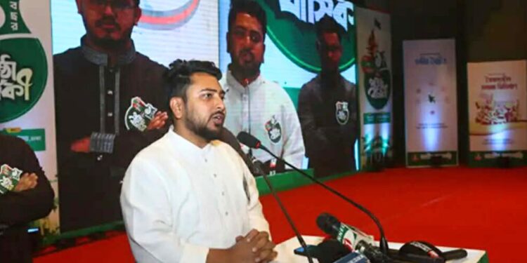 গণঅভ্যুত্থান করল ছাত্ররা, ফল ভোগ করছে নানা রাজনৈতিক দল: নাহিদ ইসলাম