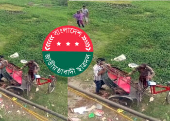 চাঁদার টাকা না পেয়ে প্রবাসীর মালামাল লুট করলেন সাবেক ছাত্রদল নেতা