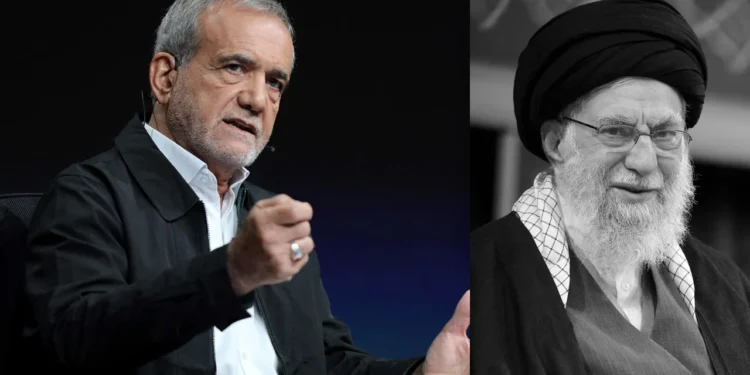 খামেনিকে হত্যা মুসলিমদের বিরুদ্ধে ‘প্রকাশ্য যুদ্ধ ঘোষণা’: পেজেশকিয়ান