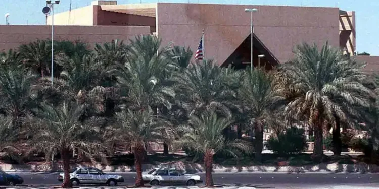 সৌদি আরবের রিয়াদে মার্কিন দূতাবাসে ড্রোন হামলা