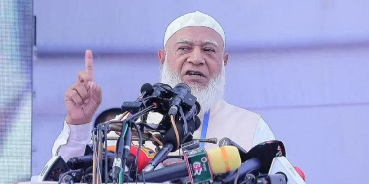 অন্তর্বর্তী সরকার কোনো চুক্তি নিয়ে আমাদের সঙ্গে আলোচনা করেনি: জামায়াত আমির