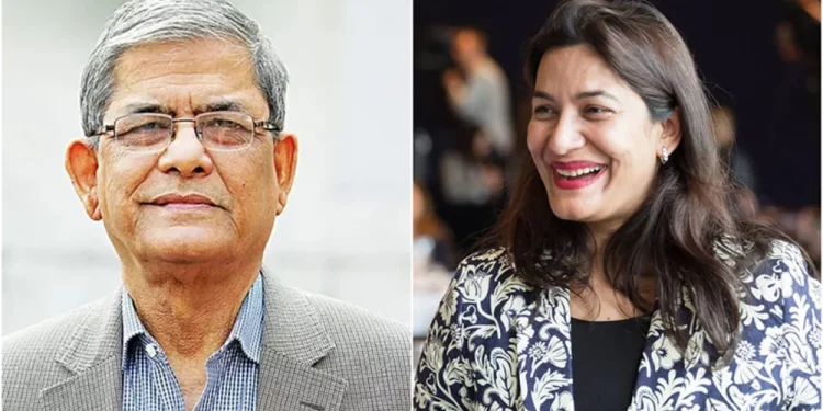 বাবার নির্বাচনি এলাকায় ‘অ্যাকশনের’ হুঁশিয়ারি ফখরুল কন্যার