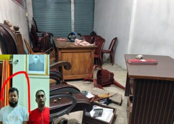 যুবদল অফিসে ঢুকে যুবলীগ নেতার চাঁদা দাবি ও মারধরে আহত যুবদল নেতা