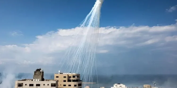 লেবাননে আবাসিক এলাকায় সাদা ফসফরাস ব্যবহারের অভিযোগ ইসরাইলের বিরুদ্ধে